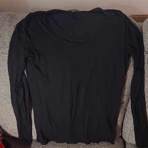 Banana Republic black tee xs